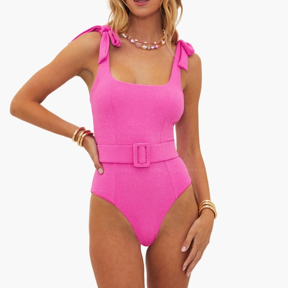 Beach Riot Pink One-piece swimsuit